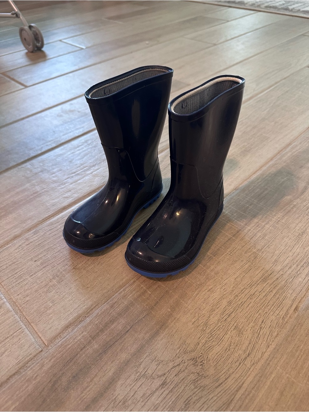 Kids Waterproof Navy Rain Boots for Everyday Play